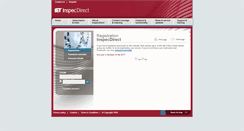 Desktop Screenshot of inspecdirect-registration.theiet.org