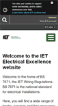 Mobile Screenshot of electrical.theiet.org